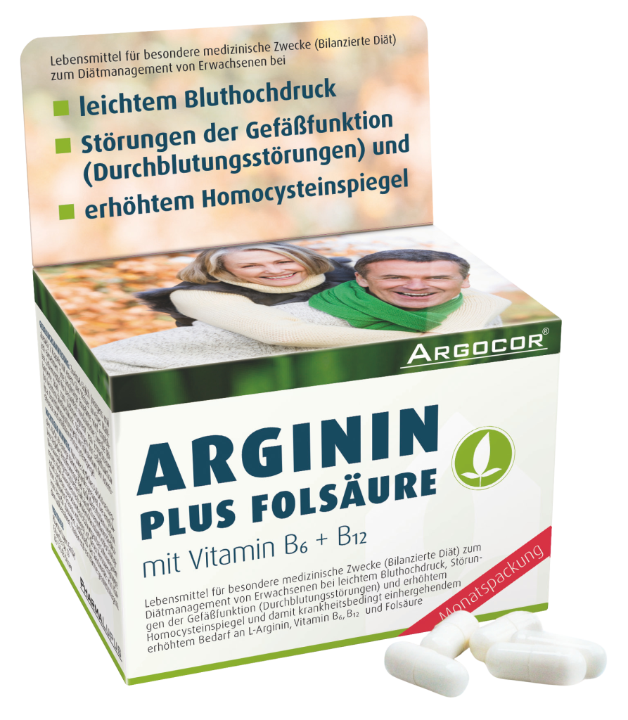 ARGININ ARGOCOR Packshot links pills